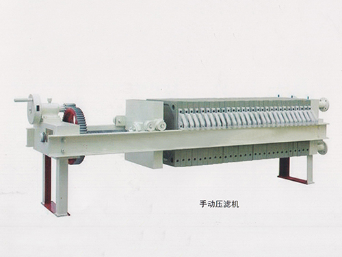 Manual pressure filter